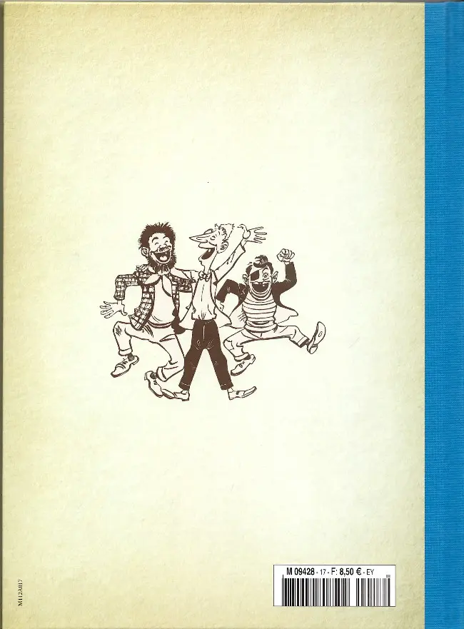 Verso de l'album Les Pieds Nickelés - La collection Tome 17 Les Fourberies des Pieds Nickelés