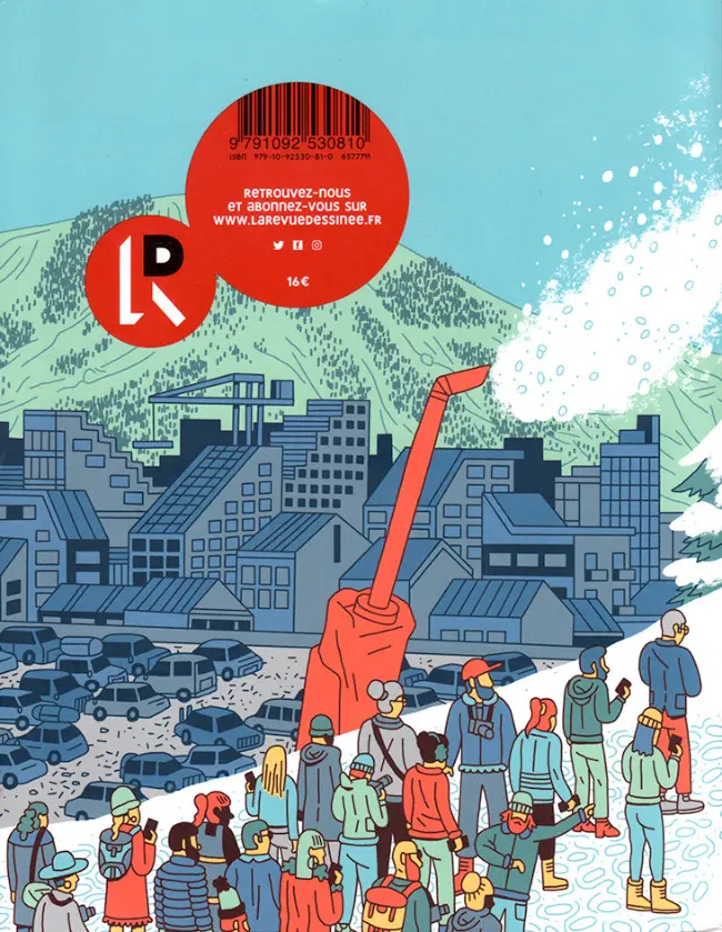 Verso de l'album La Revue dessinée #26