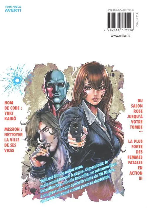 Verso de l'album Pinsaro sniper 2
