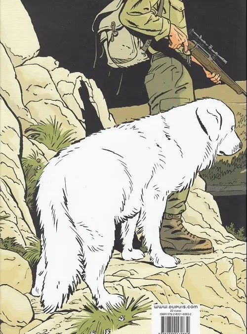 Verso de l'album Jérôme K. Jérôme Bloche Tome 24 L'ermite