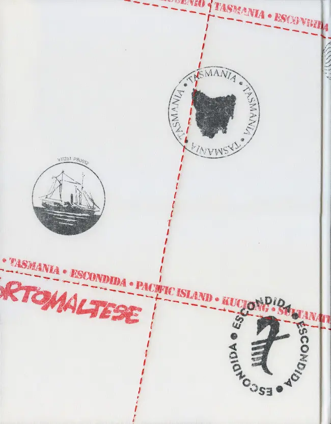 Verso de l'album Corto Maltese Tome 15 Le jour de Tarowean