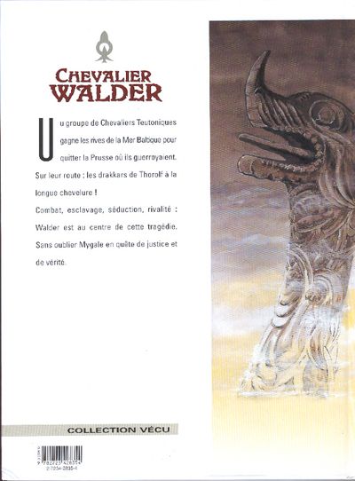 Verso de l'album Chevalier Walder Tome 3 Mortelle victoire