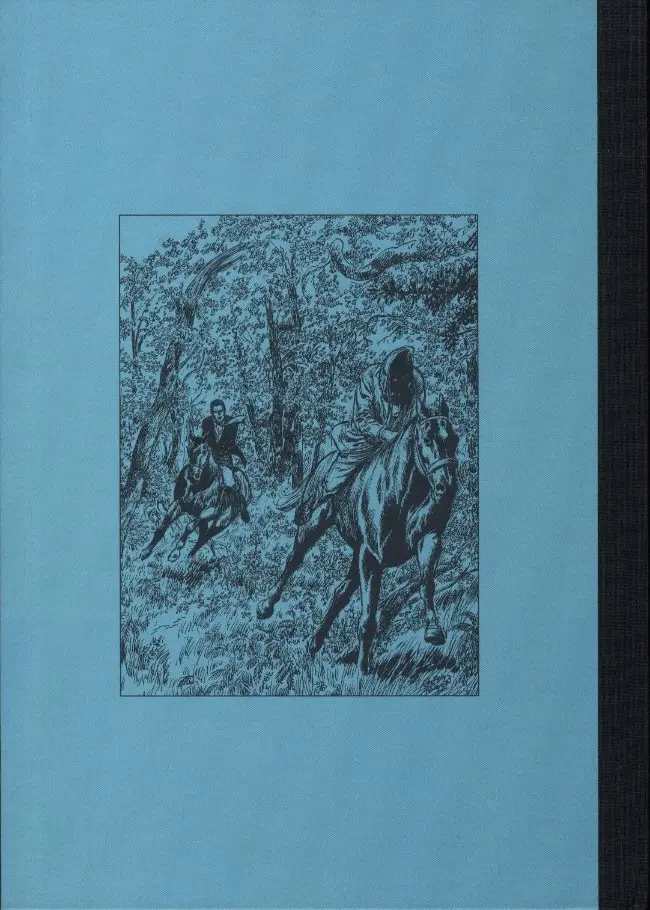 Verso de l'album Bob Morane Objectif Equus