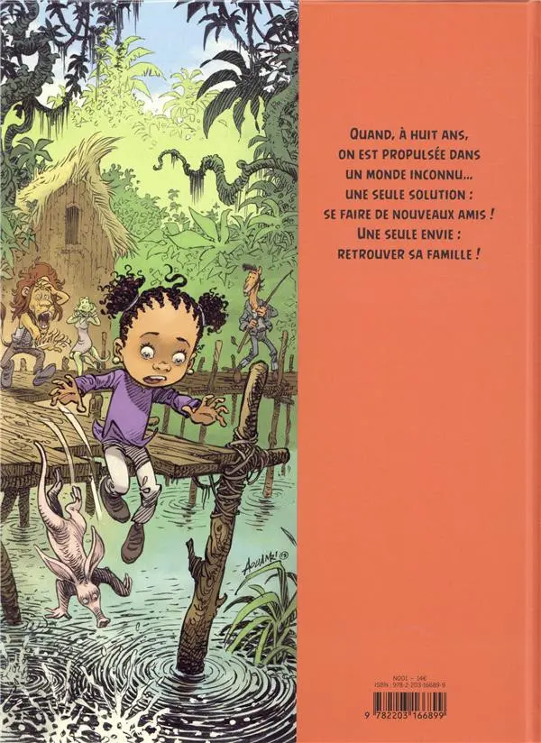 Verso de l'album Zibeline 1 Sur l'autre rive