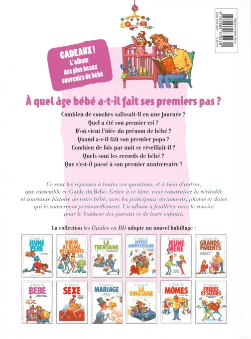 Verso de l'album Le Guide Tome 19 Le guide du bébé