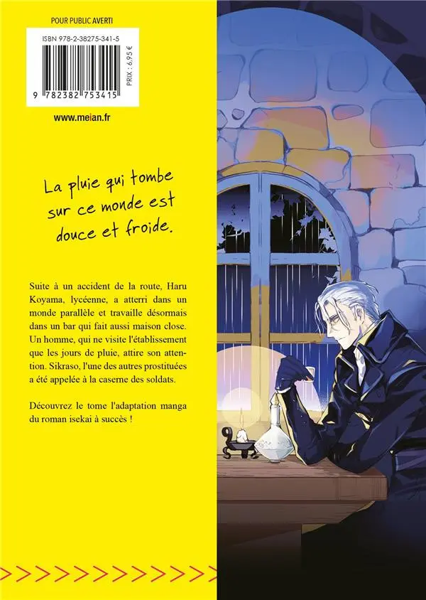 Verso de l'album JK Haru : Sex Worker in Another World 4