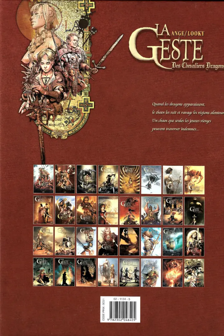 Verso de l'album La Geste des Chevaliers Dragons Tome 20 Naissance d'un empire