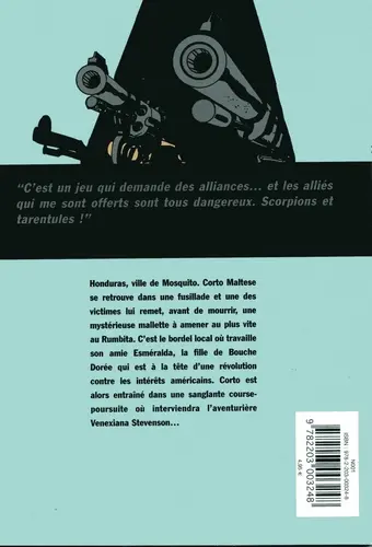 Verso de l'album Corto Tome 10 La conga des bananes