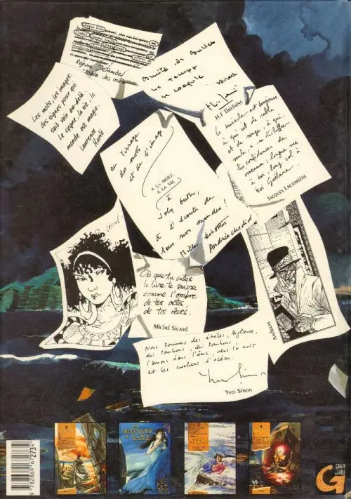 Verso de l'album Les Croqueurs de sable Tome 4 L'âme braise