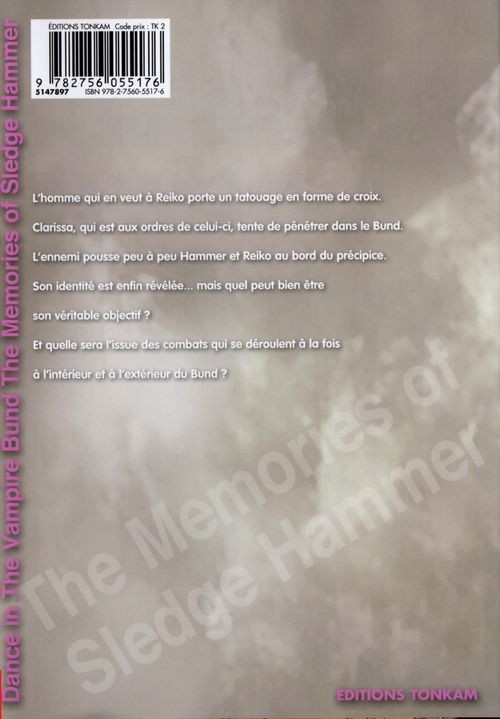 Verso de l'album Dance in the Vampire Bund - The Memories of Sledge Hammer 3