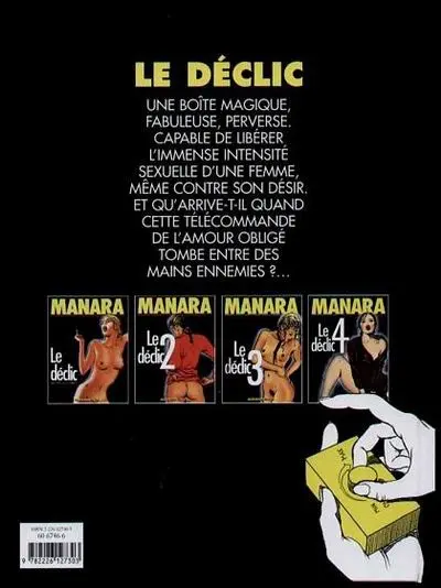Verso de l'album Le déclic 4