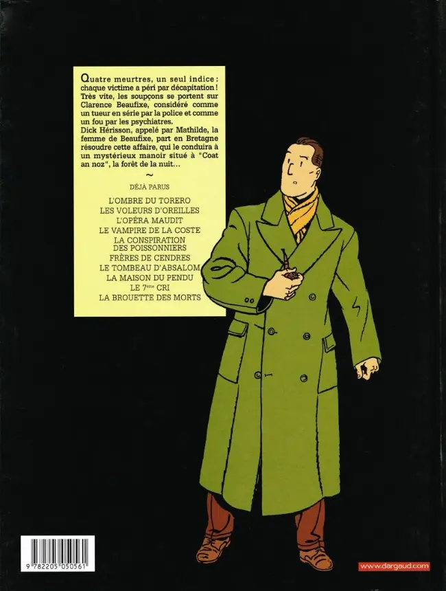 Verso de l'album Dick Hérisson Tome 10 La brouette des morts