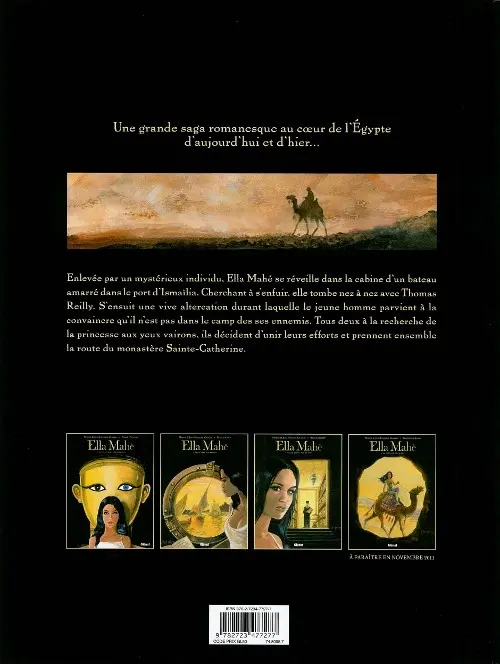 Verso de l'album Ella Mahé Tome 3 Celle qui n'a pas de nom
