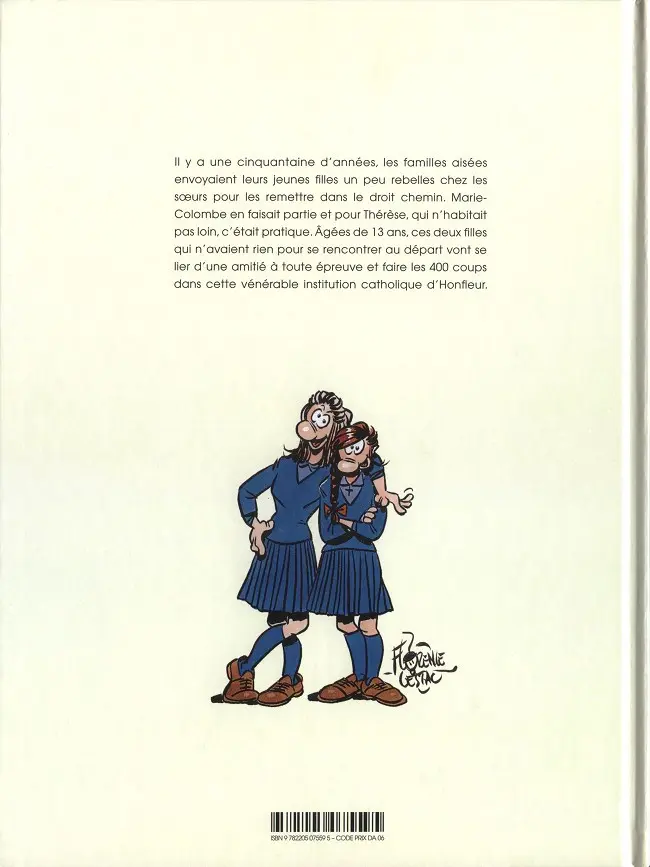 Verso de l'album Filles des oiseaux 1 N'oubliez jamais que le seigneur vous regarde !