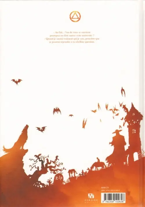 Verso de l'album Freaks' Squeele Tome 5 Nanorigines