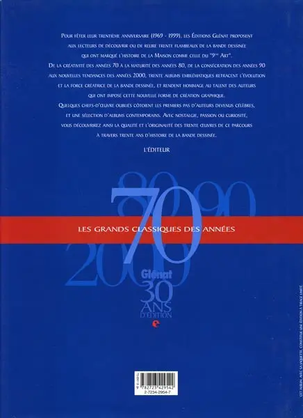 Verso de l'album Guerre à la Terre