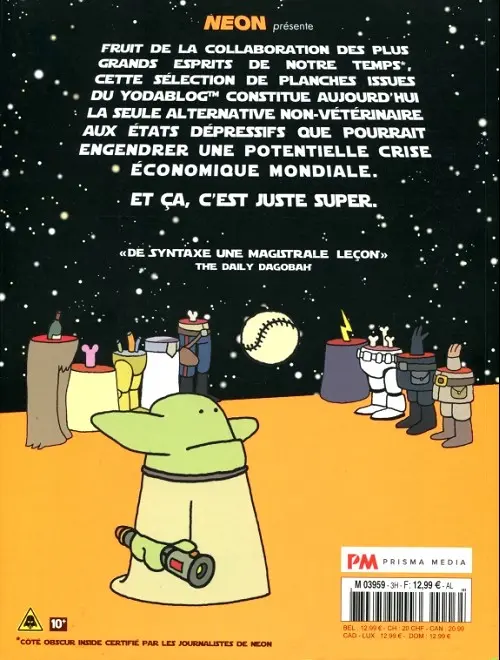 Verso de l'album La Guerre du retour contre attaque La dernière guerre du retour contre attaque
