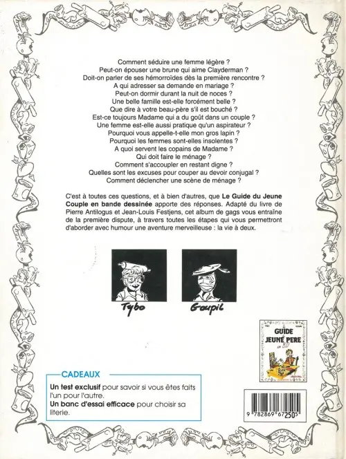Verso de l'album Le Guide Tome 2 Le guide du jeune couple