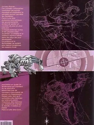 Verso de l'album Interface Tome 2 Chasseurs de rêves