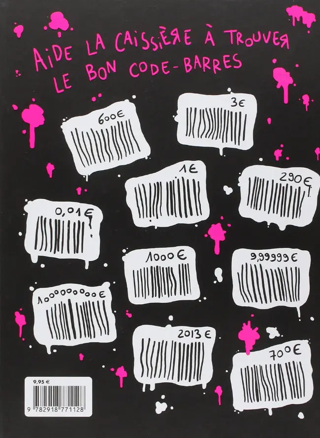 Verso de l'album The Lapins crétins Tome 4 Gribouillages