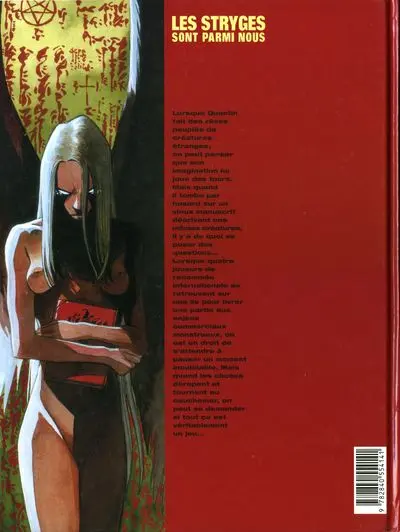 Verso de l'album Le Maître de jeu Tome 1 Testament