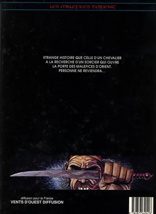 Verso de l'album Les Maléfices d'Orient Tome 1 Sorcellerie