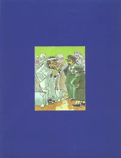 Verso de l'album Le Messie est revenu