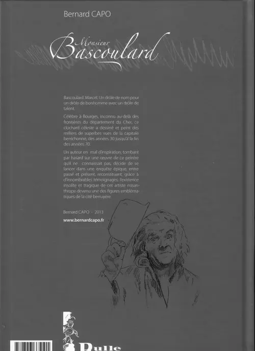 Verso de l'album Monsieur Bascoulard