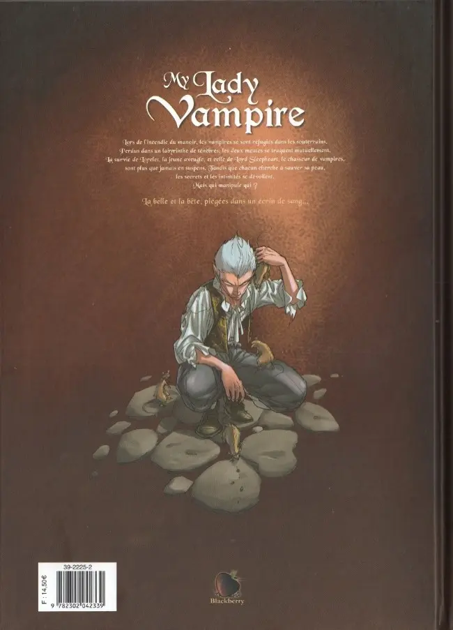 Verso de l'album My Lady Vampire 3 Sonnez l'hallali