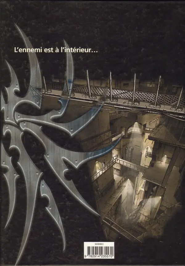 Verso de l'album Mygala Tome 1 Incubation
