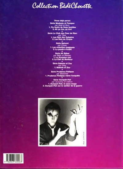 Verso de l'album Nahomi Tome 2 La Poudre d'oubli