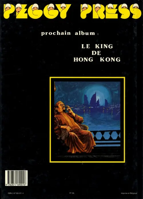 Verso de l'album Peggy Press Tome 1 Chicago 28