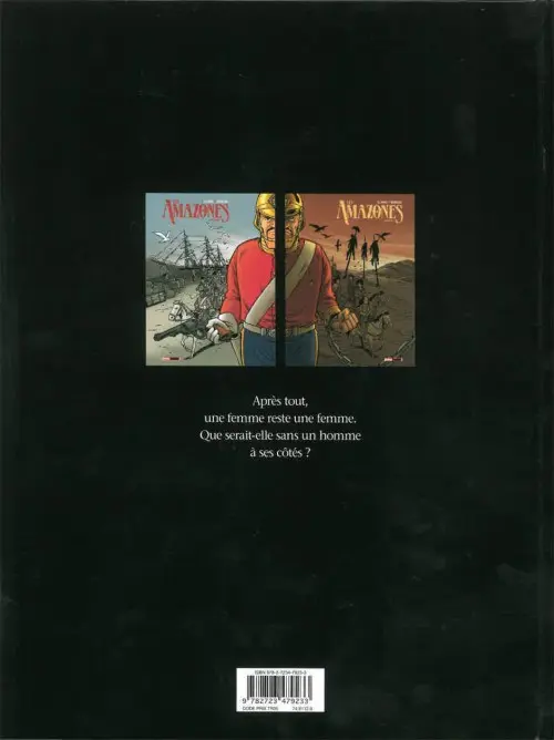 Verso de l'album Les Amazones Chapitre 2