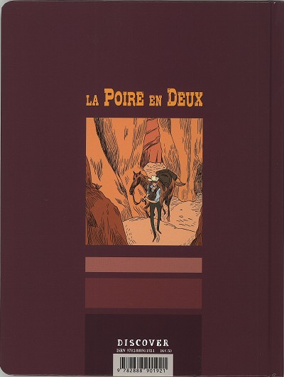 Verso de l'album La Poire en Deux