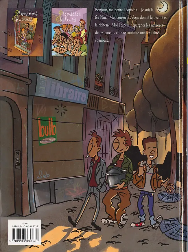 Verso de l'album Premières chaleurs Tome 2 Du mois de juin...