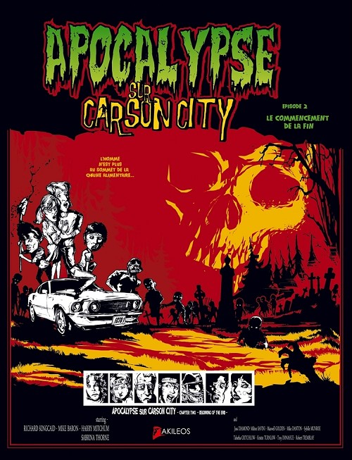 Couverture de l'album Apocalypse sur Carson City Tome 2 Le commencement de la fin