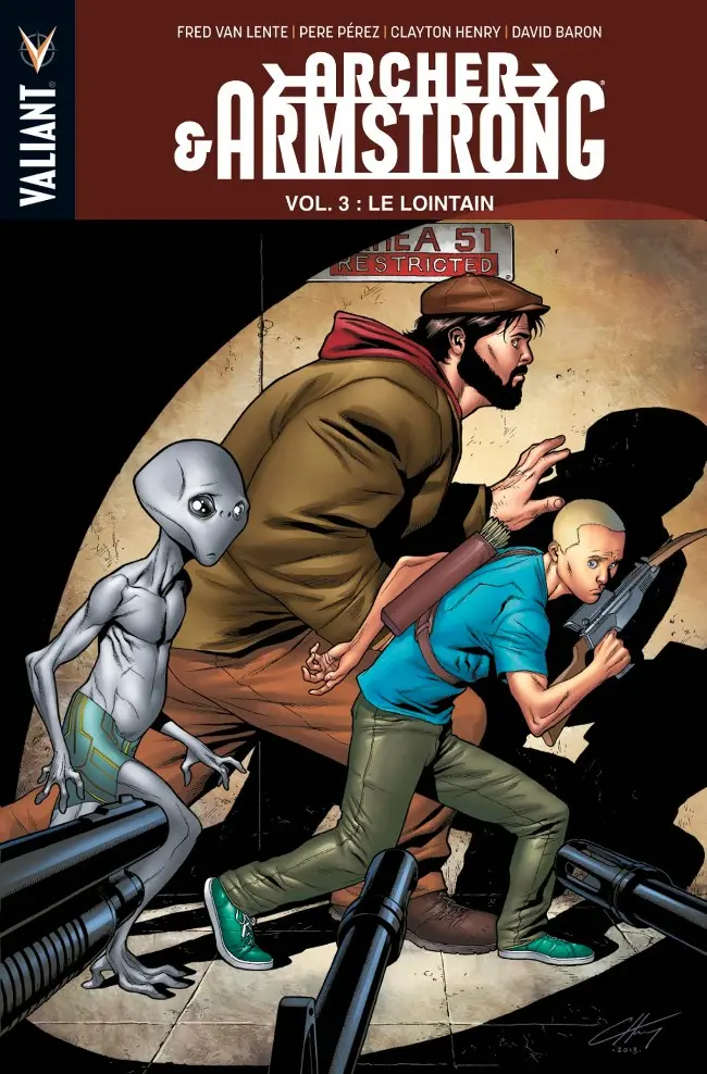 Couverture de l'album Archer & Armstrong Vol. 3 Le Lointain