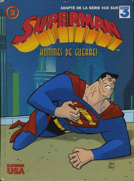 Couverture de l'album Superman Tome 2 Hommes de guerre!