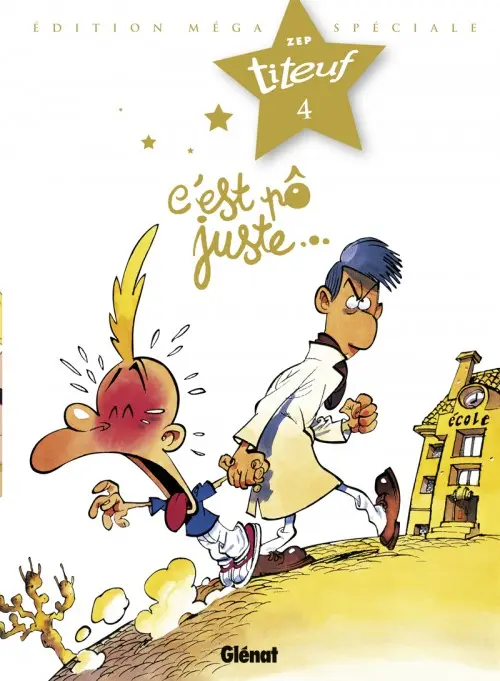 Couverture de l'album Titeuf Édition spéciale Le film Tome 4 C'est pô juste...