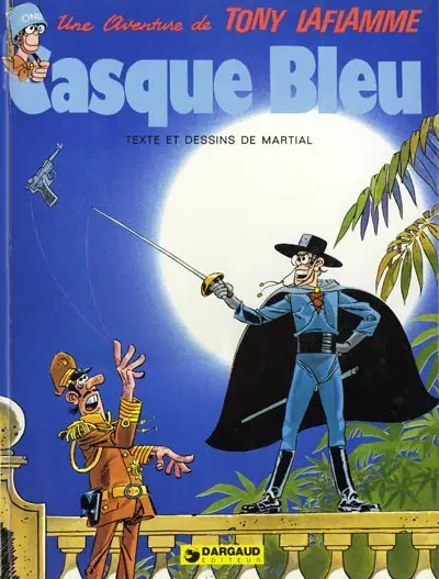 Couverture de l'album Tony Laflamme Tome 2 Casque Bleu