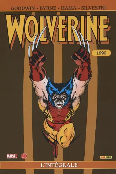 Couverture de l'album Wolverine - L'Intégrale Tome 3 1990