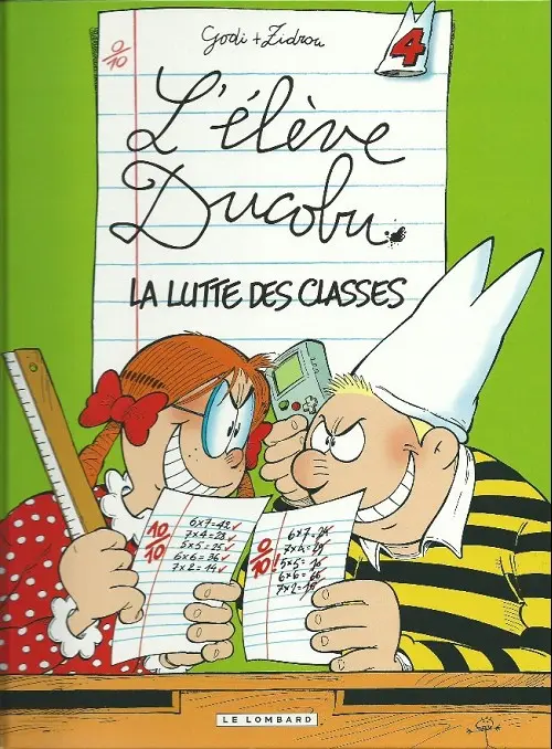 Couverture de l'album L'Élève Ducobu Tome 4 La lutte des classes