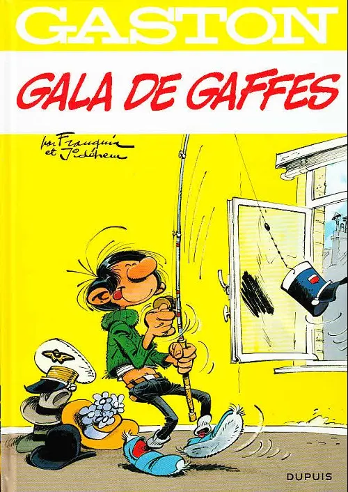 Couverture de l'album Gaston Tome 4 Gala de gaffes