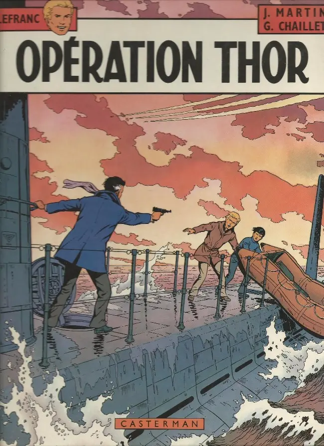 Couverture de l'album Lefranc Tome 6 Opération Thor