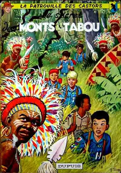 Couverture de l'album La Patrouille des Castors Tome 7 Le secret des Monts Tabou