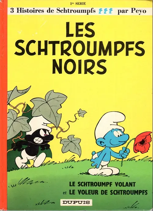 Couverture de l'album Les Schtroumpfs Tome 1 Les Schtroumpfs noirs