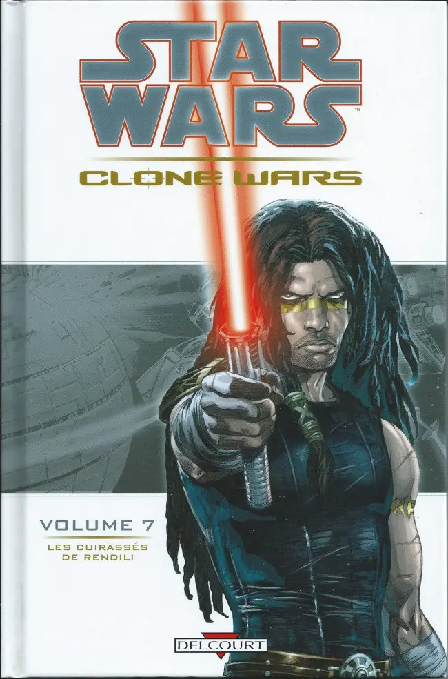 Couverture de l'album Star Wars - Clone Wars Tome 7 Les cuirassés de Rendili