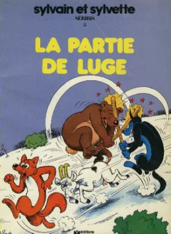 Couverture de l'album Sylvain et Sylvette Tome 5 La partie de luge