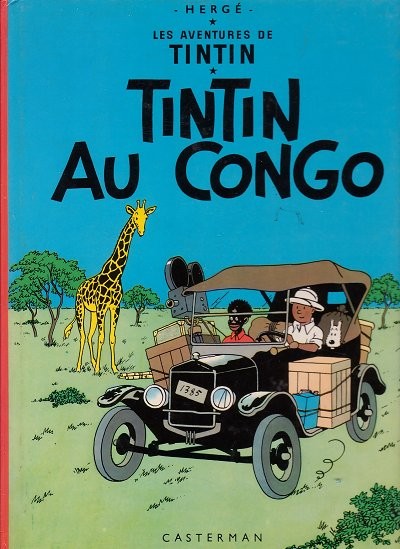 Couverture de l'album Tintin Tome 2 Tintin au Congo