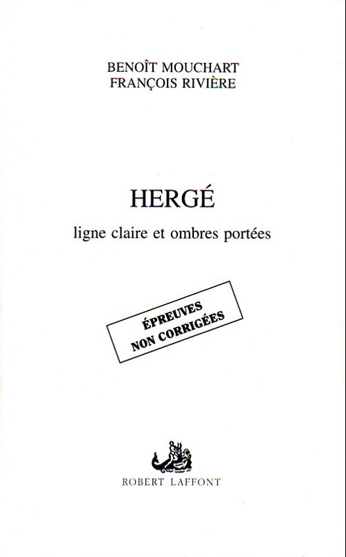Couverture de l'album Hergé - ligne claire et ombres portées